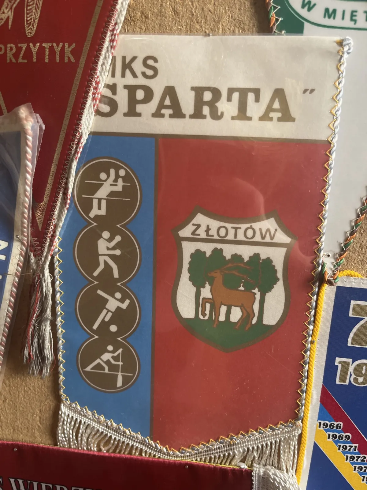 Proporczyk sportowy MKS Sparta Złotów