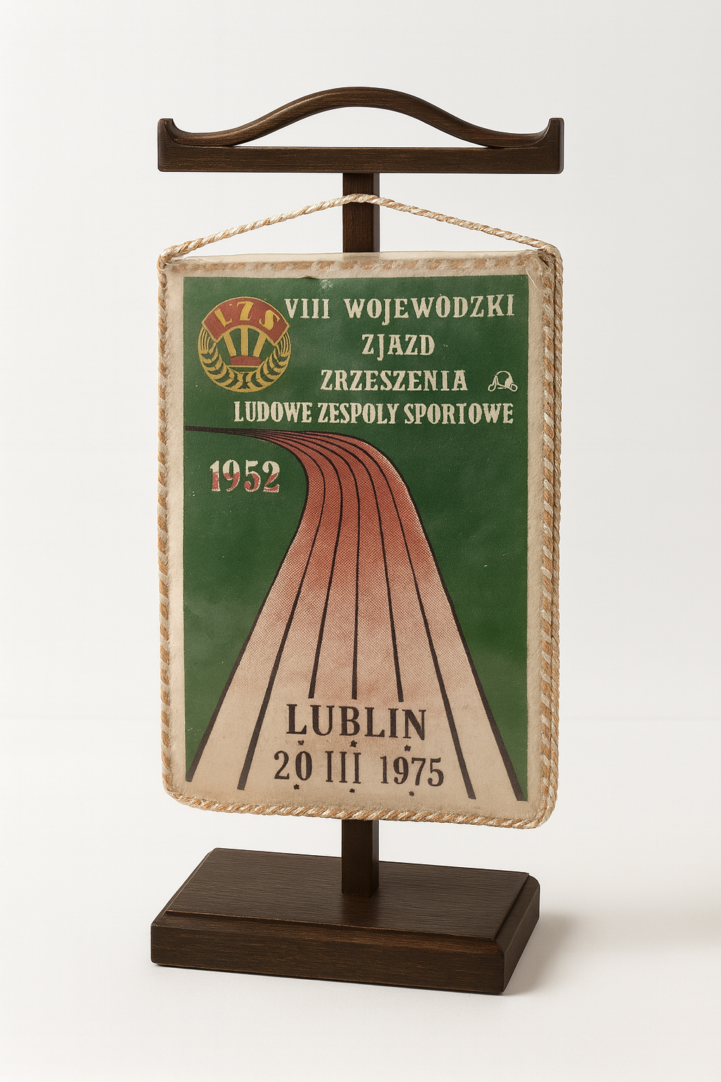 Proporczyk VII Wojewódzkiego Zjazdu Zrzeszenia LZS z Lublina