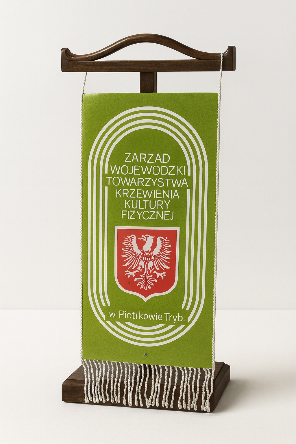 Proporczyk Zarządu Wojewódzkiego TKKF w Piotrkowie Trybunalskim