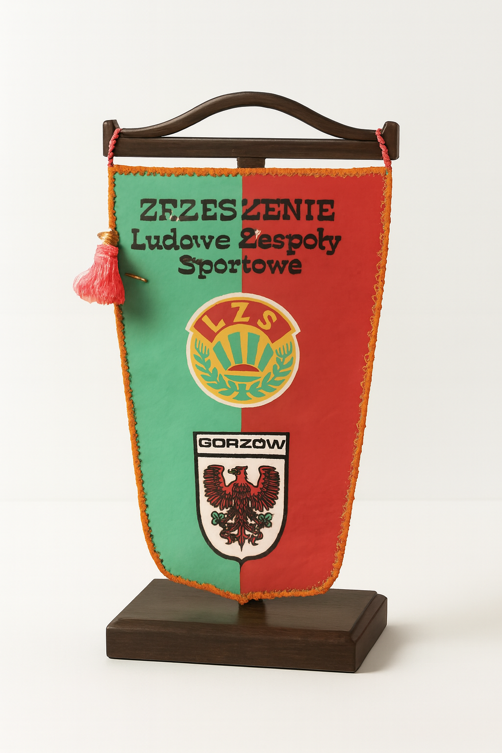 Proporczyk LZS z III Wojewódzkiego Zjazdu Delegatów 1984 w Przemyślu