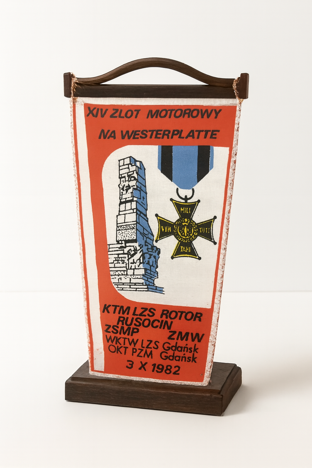 XIV Zlot Motorowy Na Westerplatte (Czerwony Z Krzyżem)