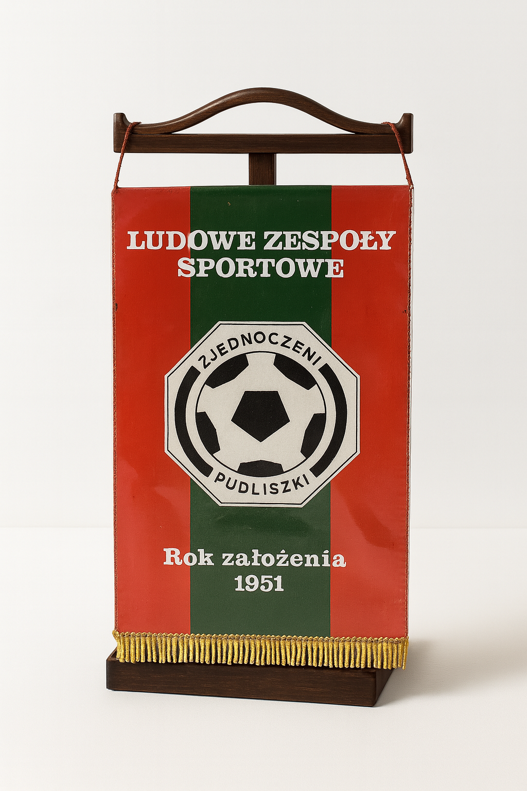 Proporczyk LZS Zjednoczeni Pudliszki, rok założenia 1951