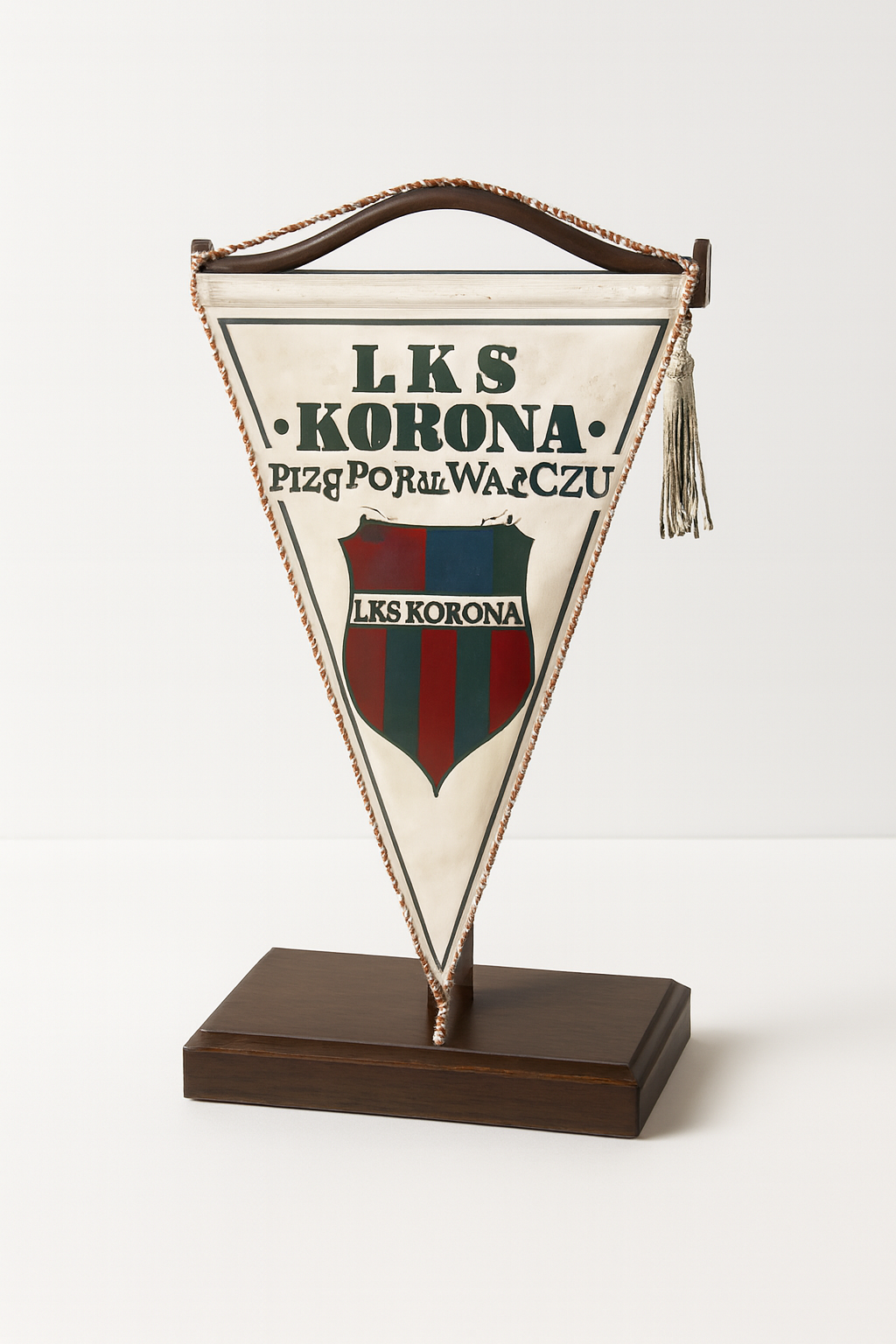 Proporczyk LKS Korona przy PGR w Wałczu