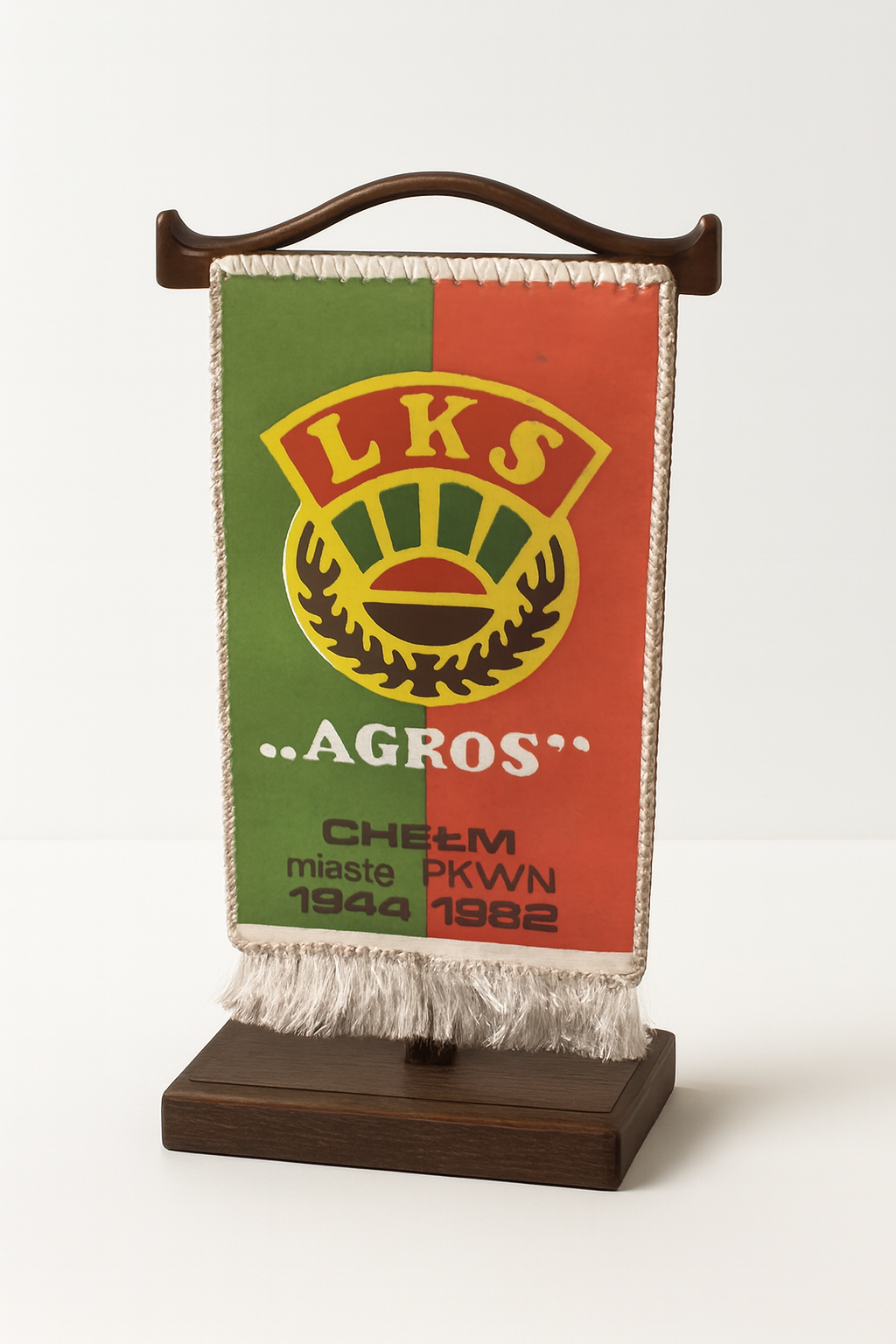 Proporczyk LKS Agros Chełm z lat 1944-1982