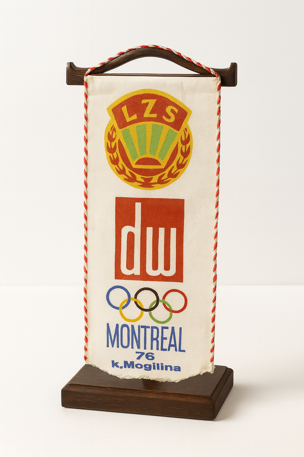 Proporczyk LZS z Montreal 76, k. Mogilna