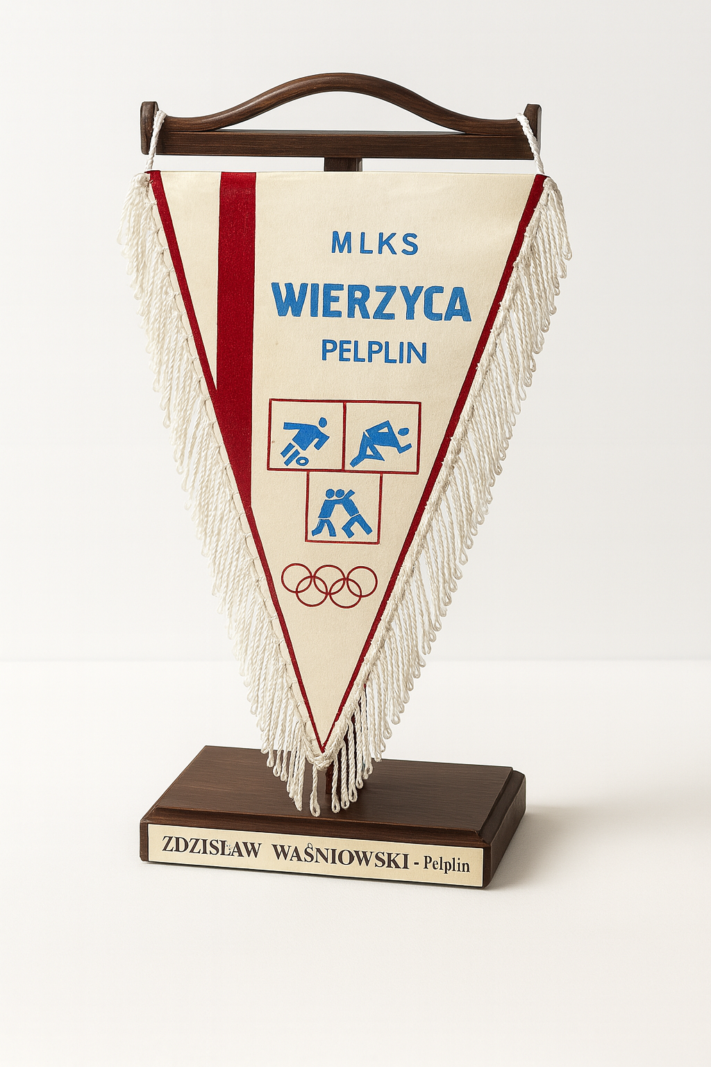 Proporczyk MLKS Wierzyca Pelplin z 2020 roku