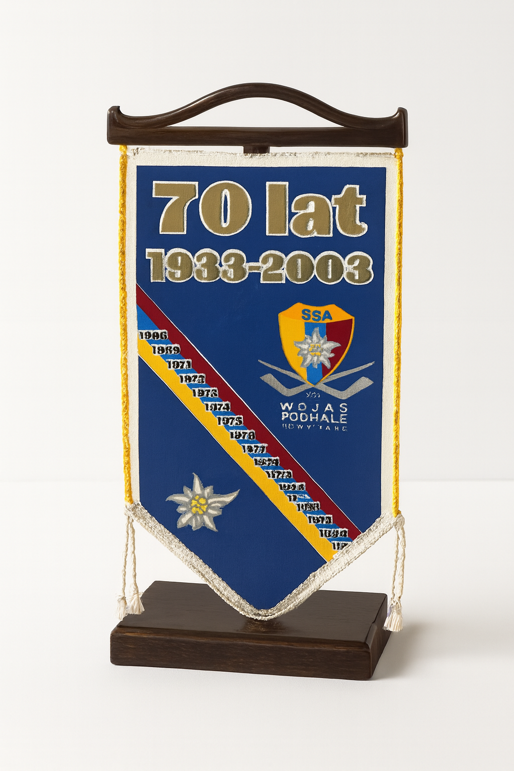 Proporczyk 70-lecia Wojas Podhale Nowy Targ
