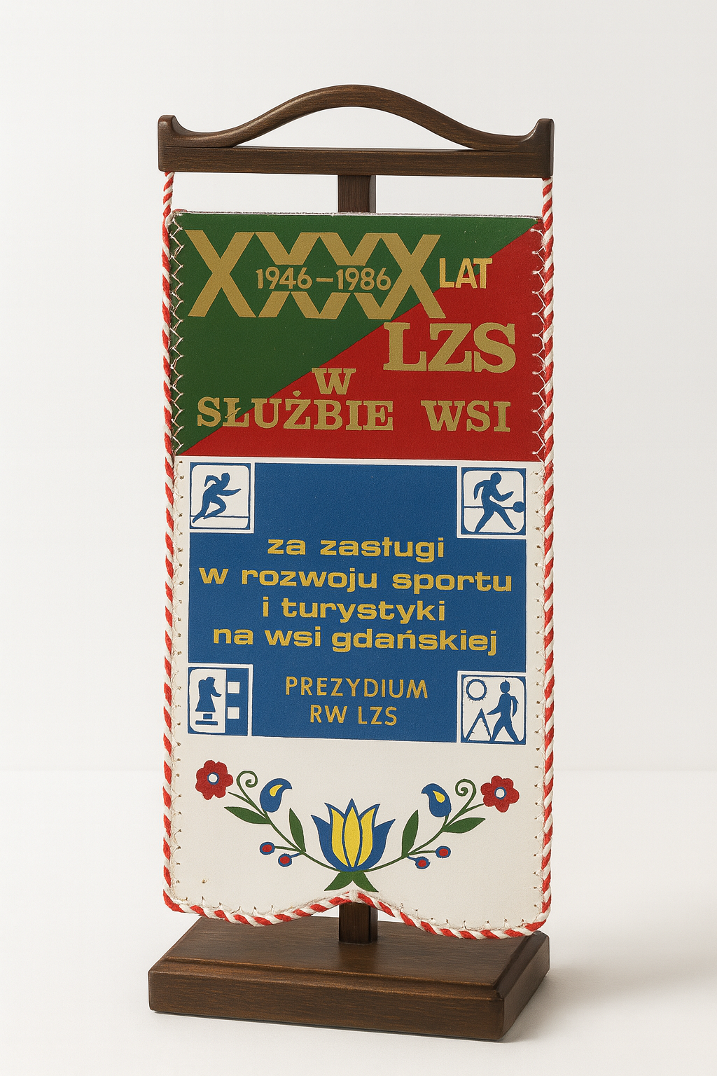 Proporczyk LZS 40-lecie