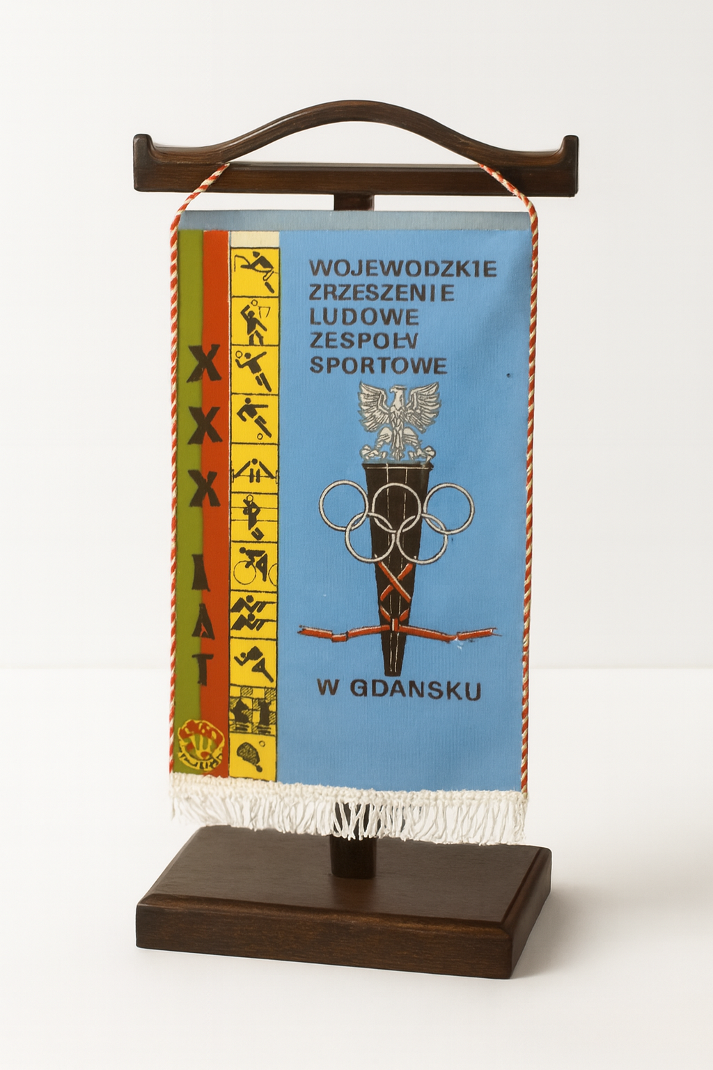 Proporczyk Wojewódzkiego Zrzeszenia Ludowe Zespoły Sportowe w Gdańsku