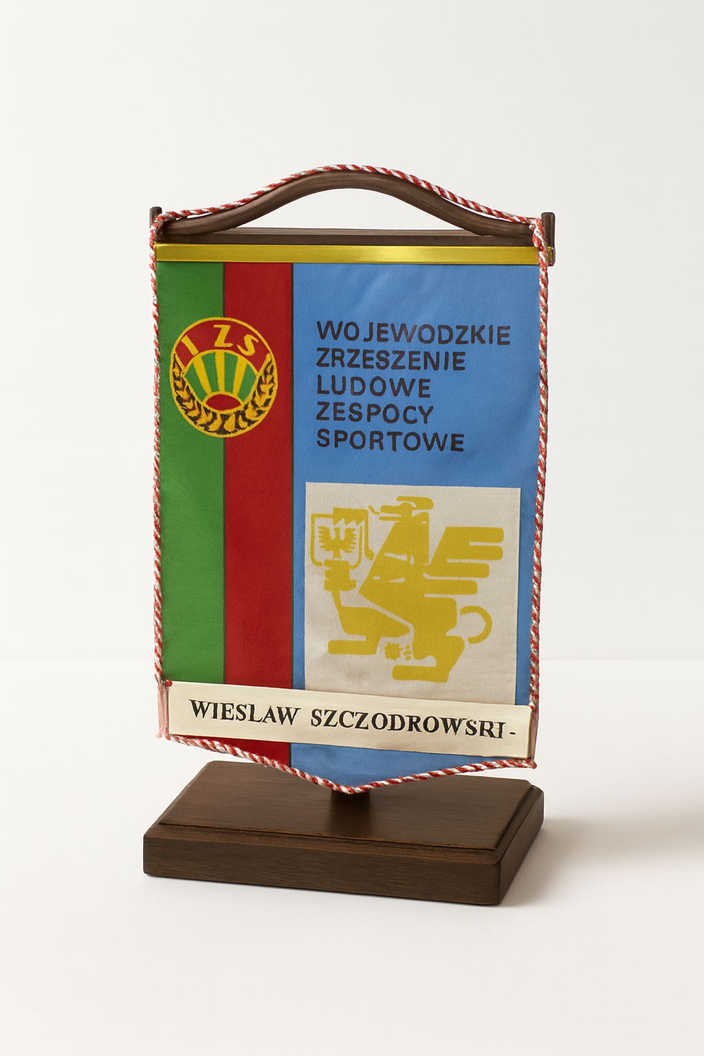 Proporczyk WZ LZS Gdańsk - Wojewódzkie Zrzeszenie Ludowe Zespoły Sportowe