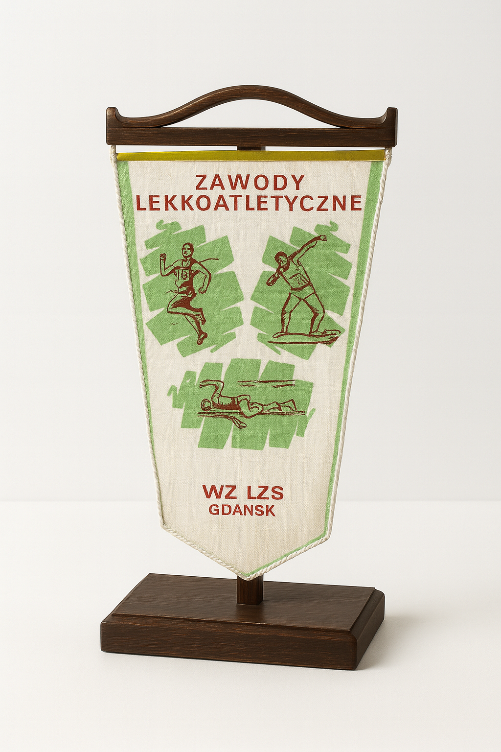 Proporczyk zawodów lekkoatletycznych WZ LZS Gdańsk