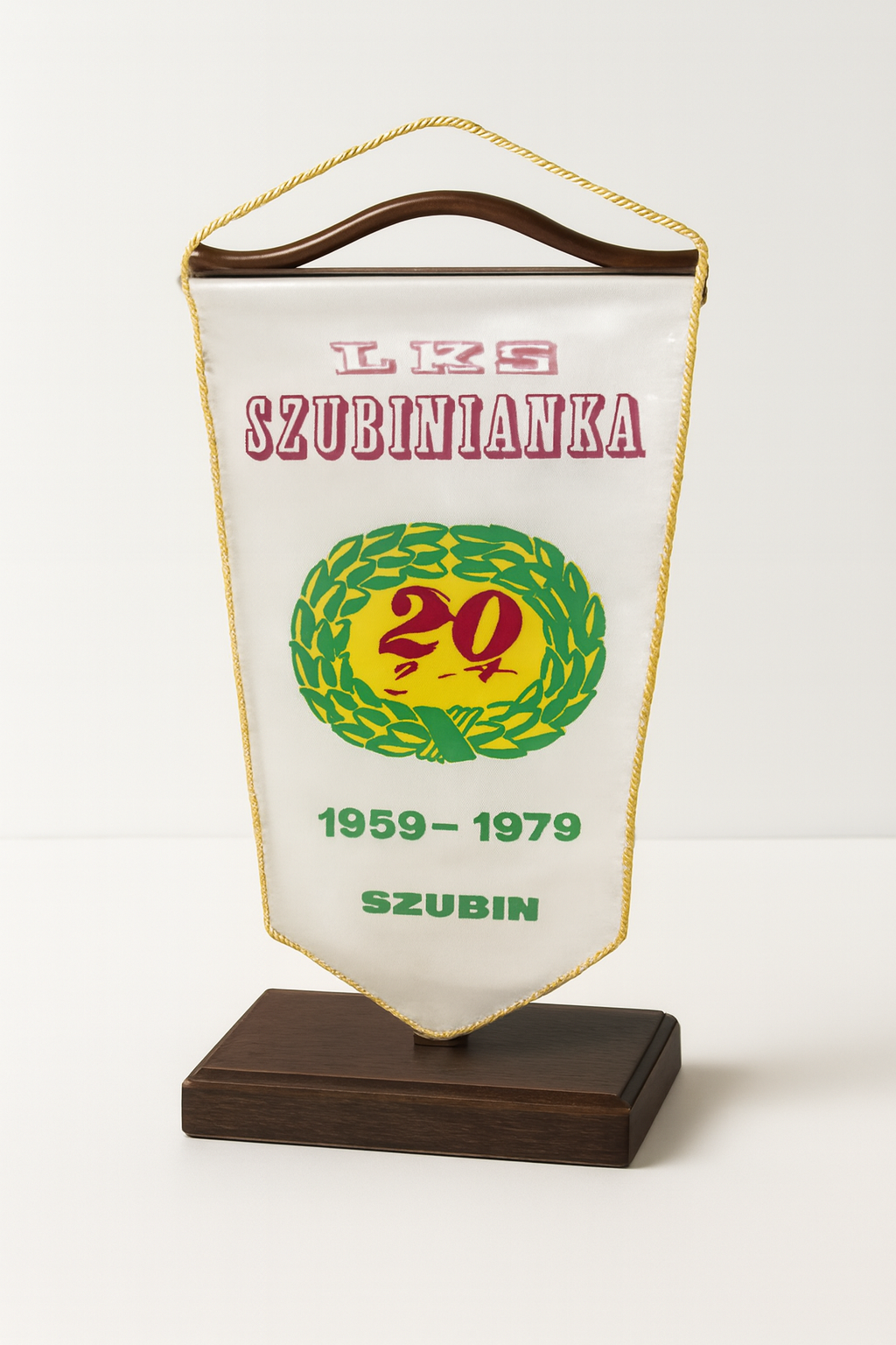 Proporczyk LKS Szubinianka Szubin 20 lat, 1959-1979