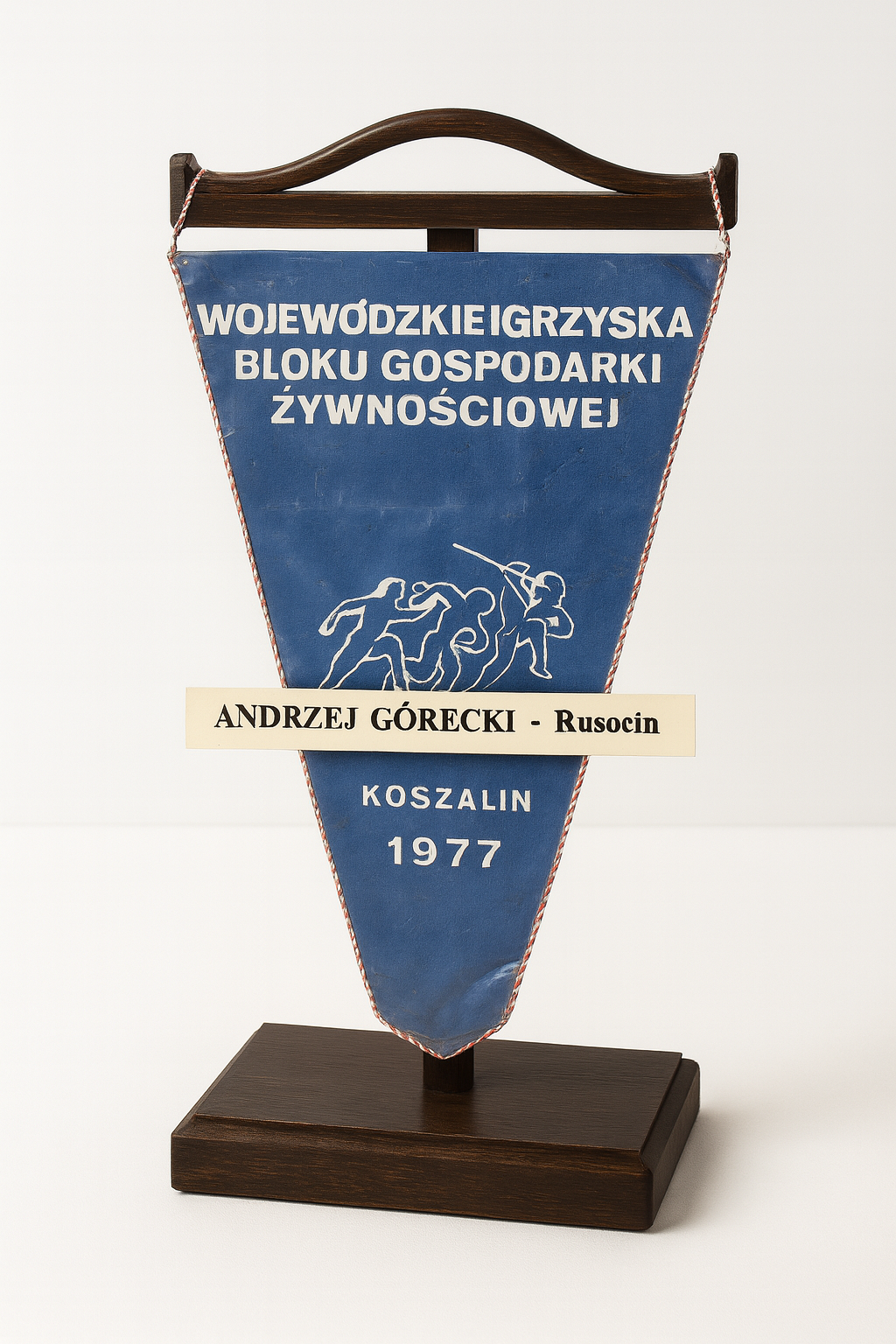 Proporczyk Wojewódzkich Igrzysk Bloku Gospodarki Żywnościowej 1977 Koszalin