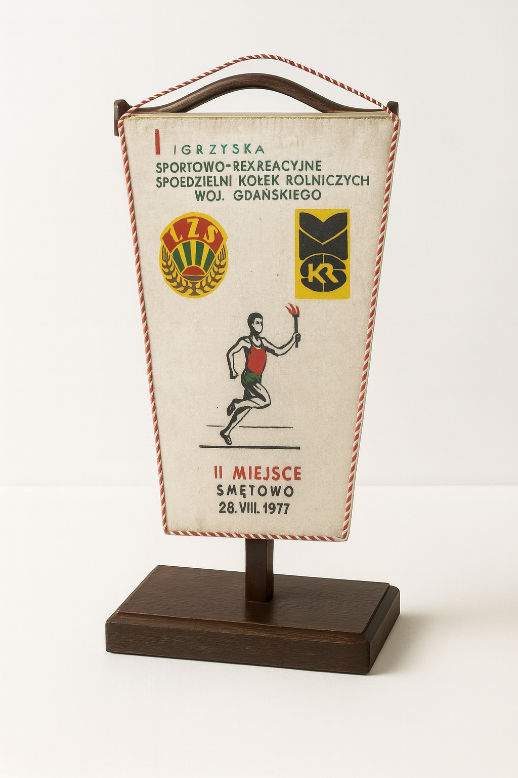 Proporczyk I Igrzysk Sportowo-Rekreacyjnych w Smętowie 1977