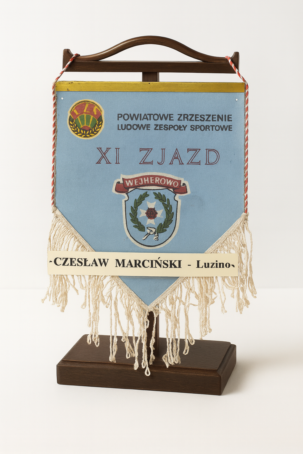 Proporczyk XI Zjazdu Powiatowego Zrzeszenia LZS Wejherowo