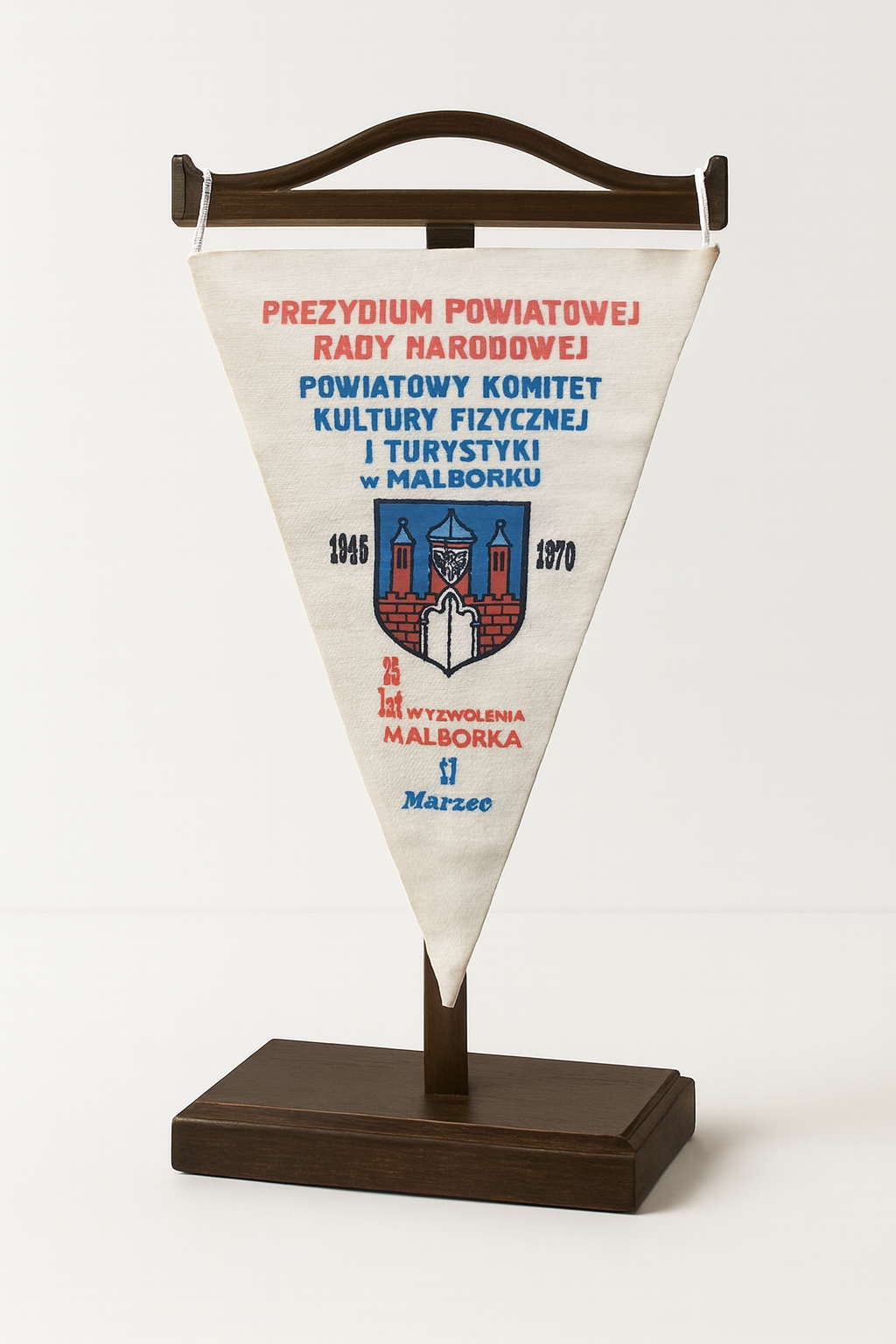 Proporczyk Prezydium Powiatowej Rady Narodowej w Malborku