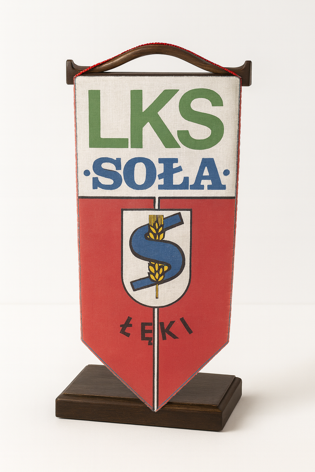 Proporczyk klubu LKS Soła Łęki