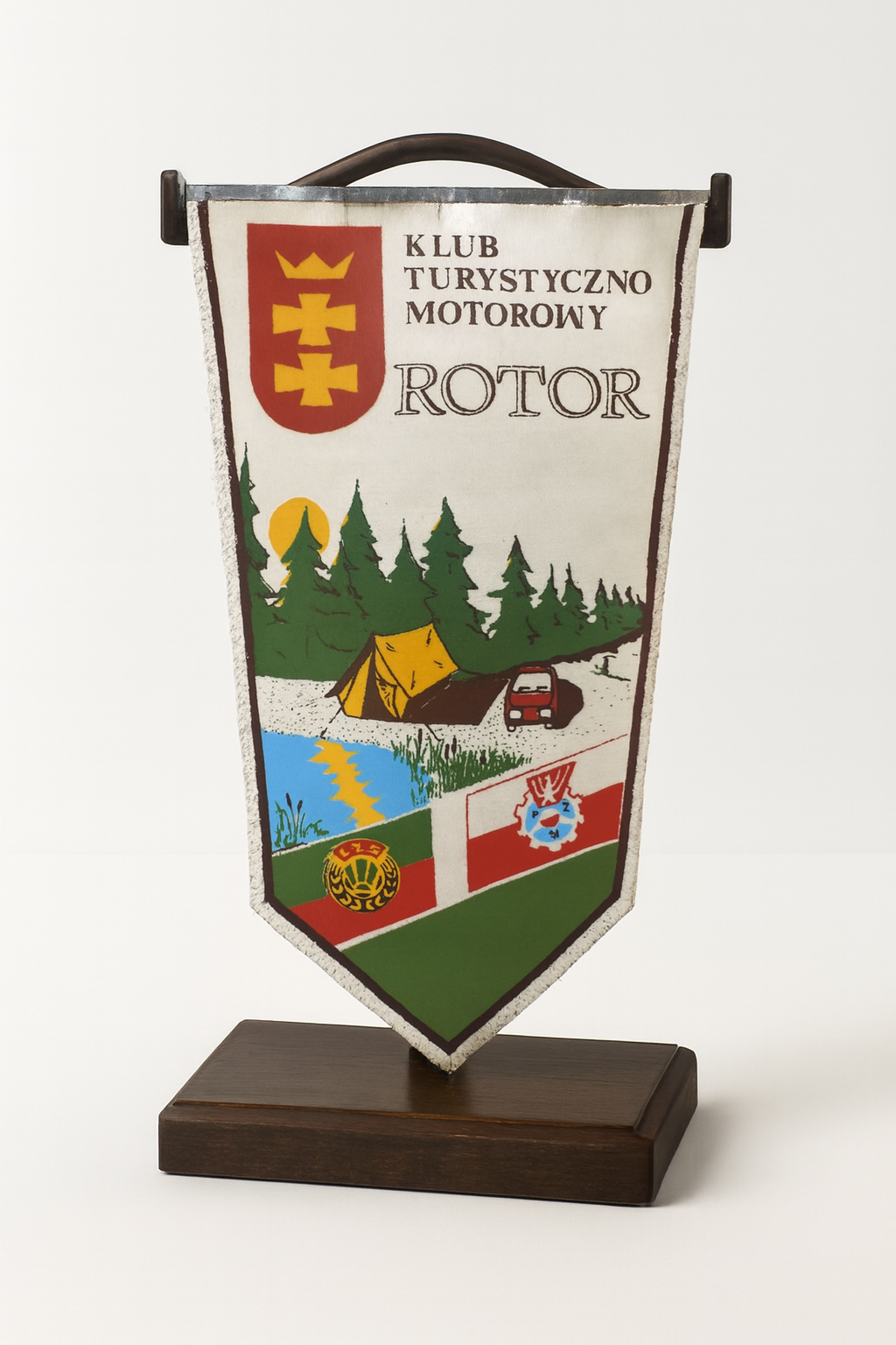 Proporczyk Klubu Turystyczno-Motorowego Rotor