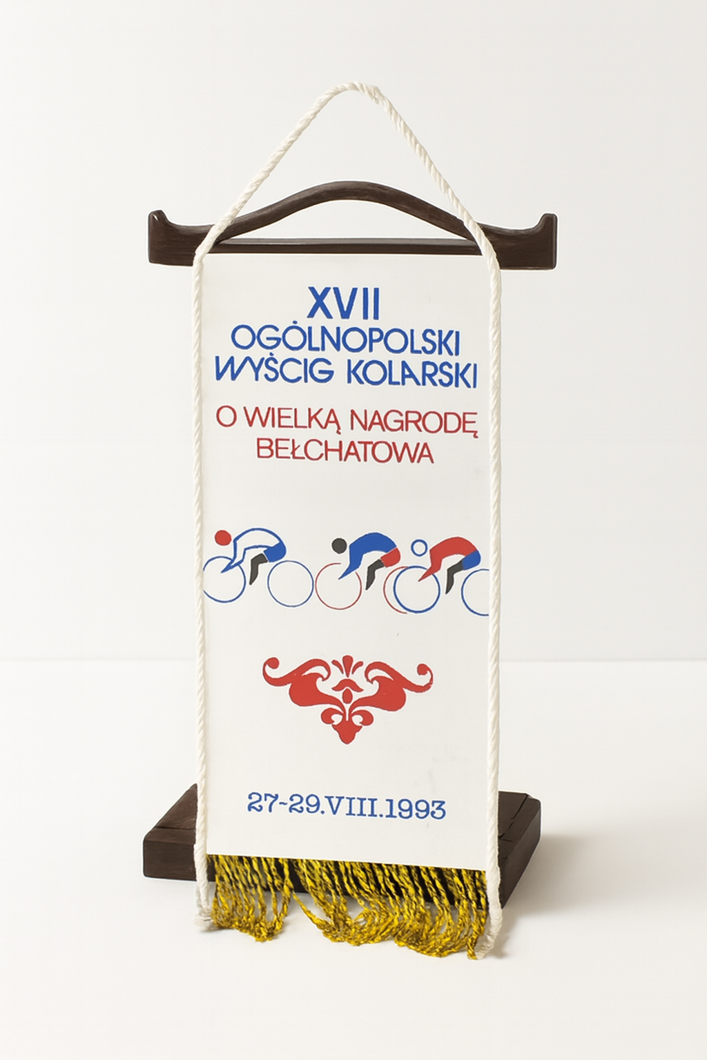 Proporczyk XVII Ogólnopolskiego Wyścigu Kolarskiego o Wielką Nagrodę Bełchatowa
