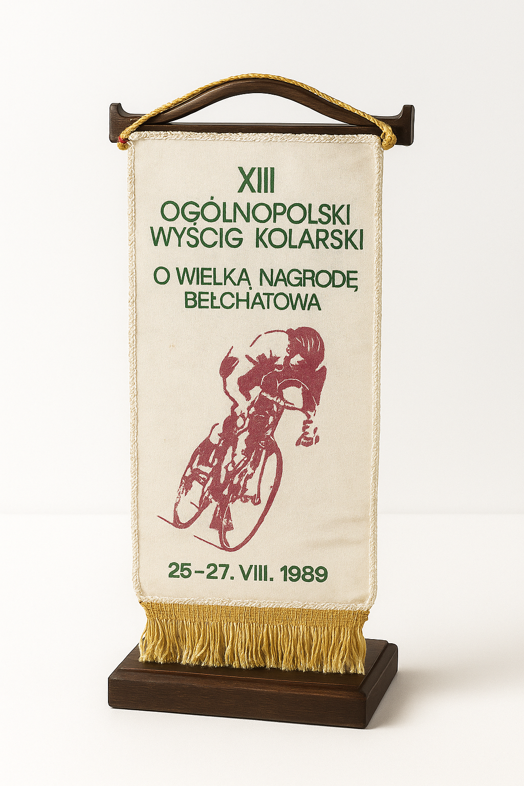 Proporczyk XIII Ogólnopolskiego Wyścigu Kolarskiego o Wielką Nagrodę Bełchatowa