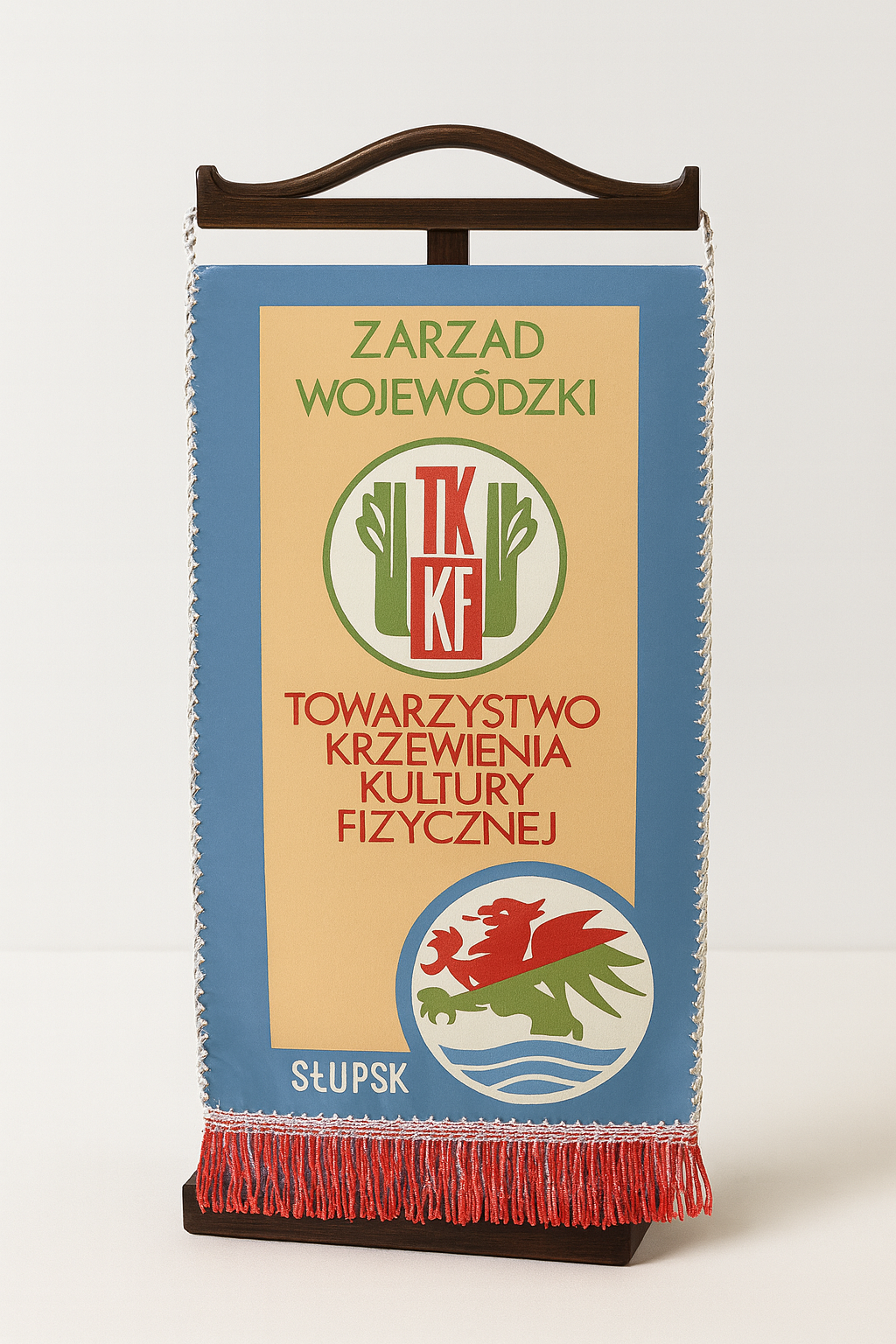 Proporczyk Zarządu Wojewódzkiego TKKF Słupsk