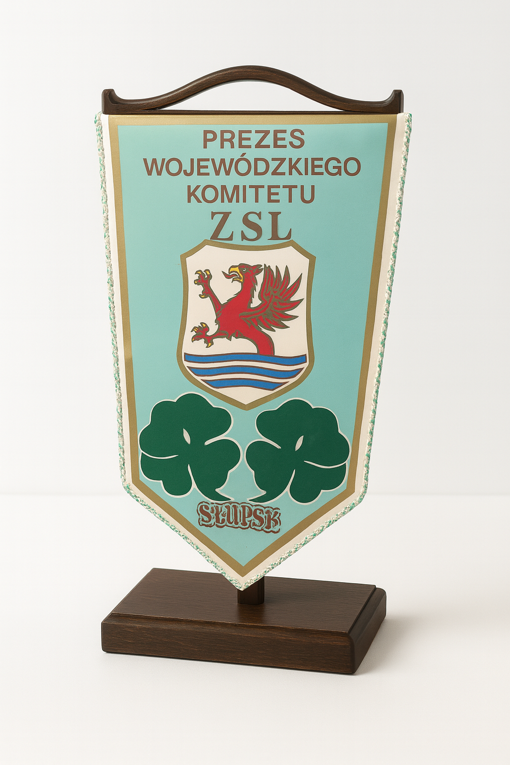 Proporczyk Prezesa Wojewódzkiego Komitetu ZSL Słupsk