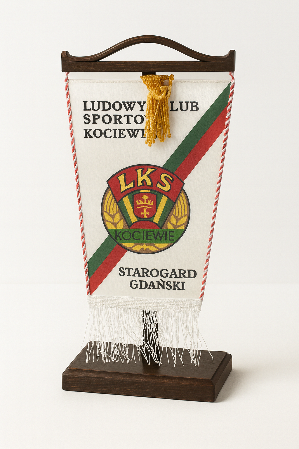 Proporczyk Ludowego Klubu Sportowego Kociewie Starogard Gdański