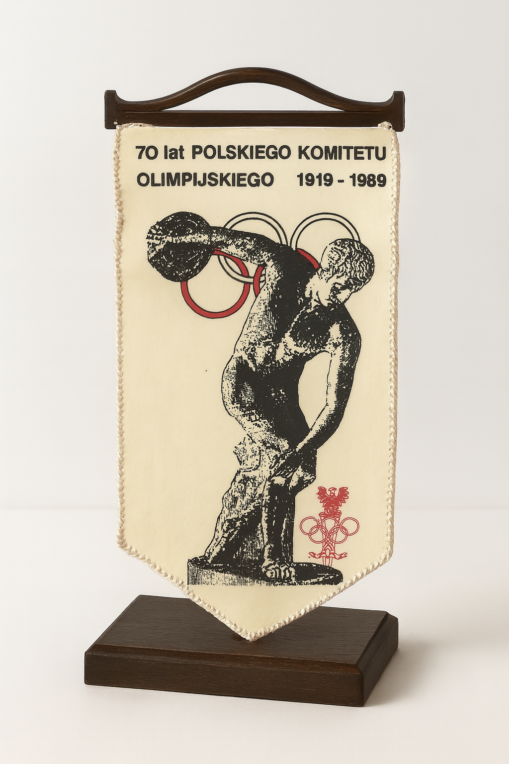 Proporczyk 70-lecia Polskiego Komitetu Olimpijskiego 1919-1989