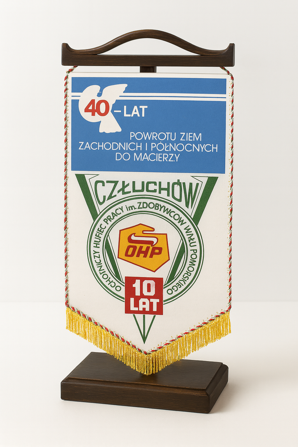 Proporczyk 40-lecia powrotu Ziem Zachodnich i Północnych do Macierzy