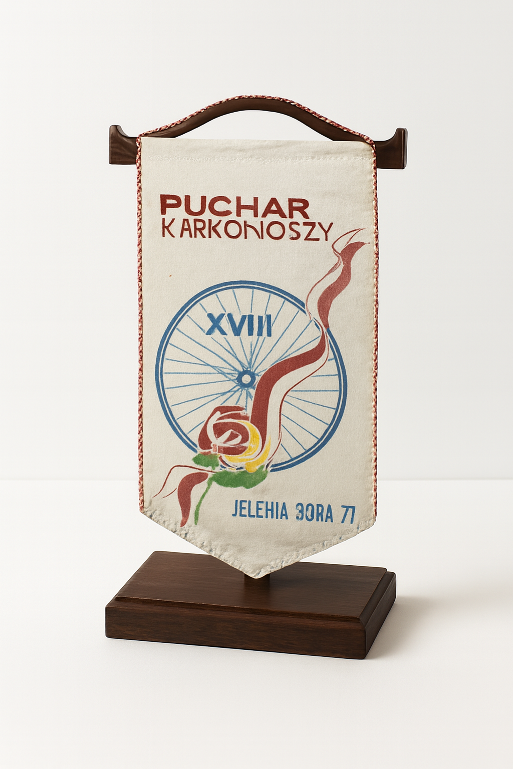 Proporczyk XVIII Pucharu Karkonoszy z 1977 roku
