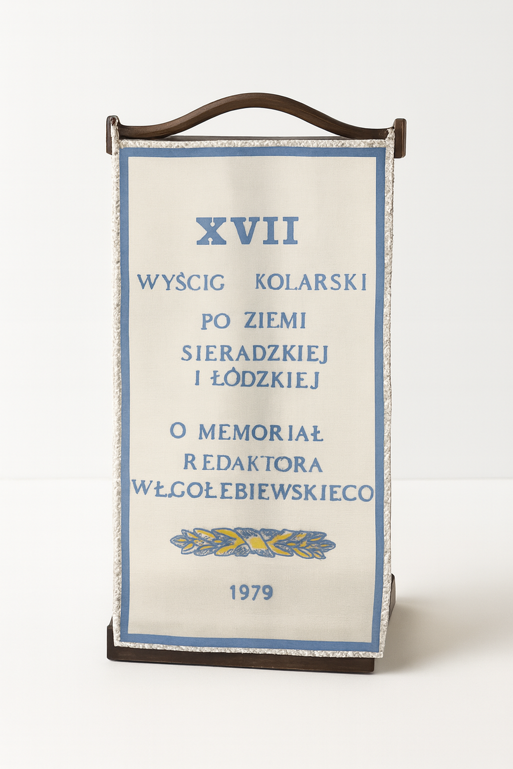 Proporczyk XVII Wyścigu Kolarskiego o Memoriał Wł. Gołębiewskiego
