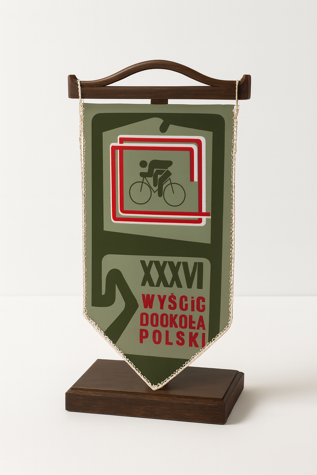 Proporczyk z XXXVI Wyścigu Dookoła Polski