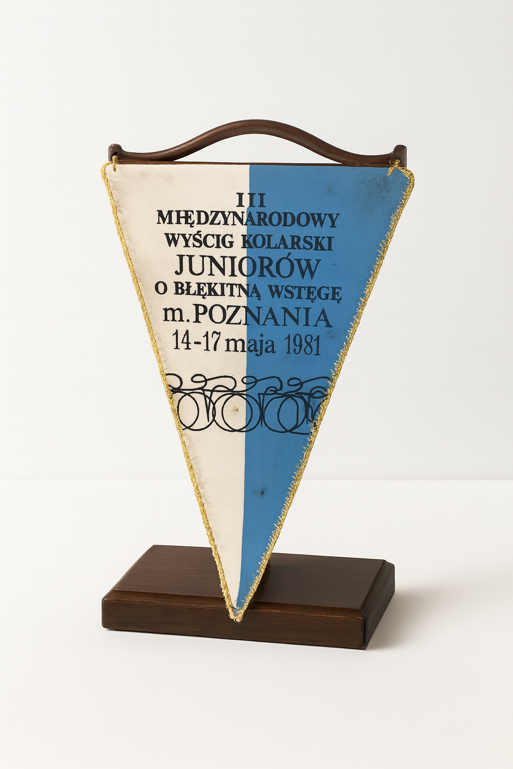 Proporczyk III Międzynarodowego Wyścigu Kolarskiego Juniorów M. Poznania 1981